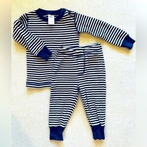 BABY BODEN Snug Stripe Pajamas
